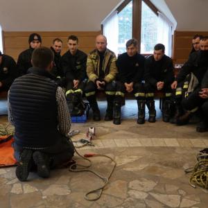 Szkolenie z zakresu ratownictwa wysokościowego Zakres Podstawowy - Koleje linowe Andrychów 28-29.10.2019