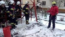 Szkolenie z zakresu ratownictwa wysokościowego zakres podstawowy dla OSP Muszyna.